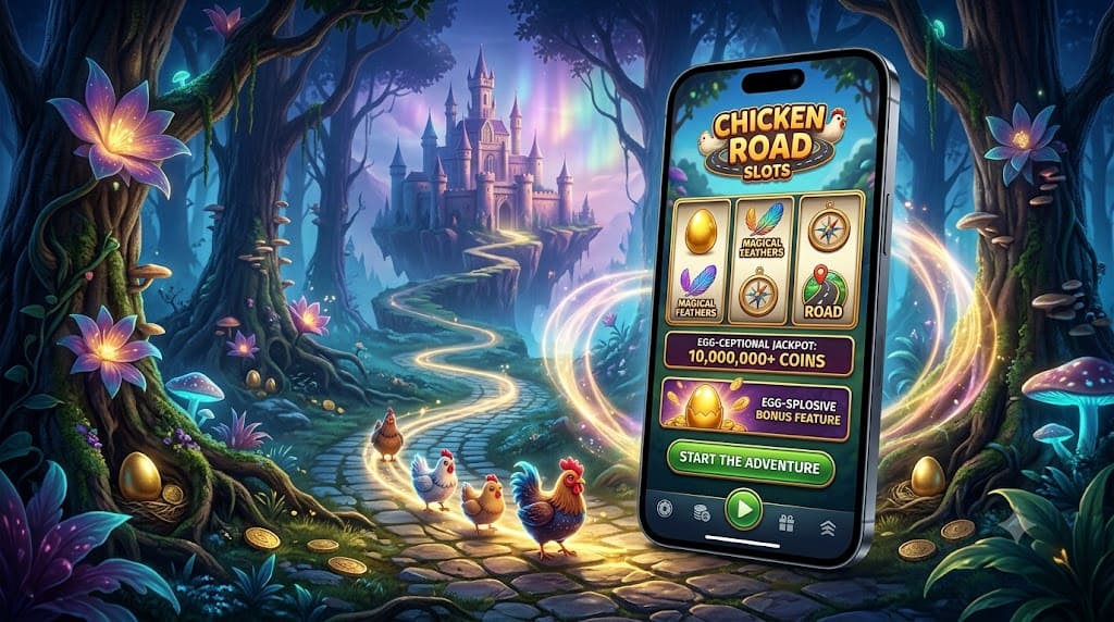 Lobby dei giochi e categorie disponibili sulla Chicken Road app